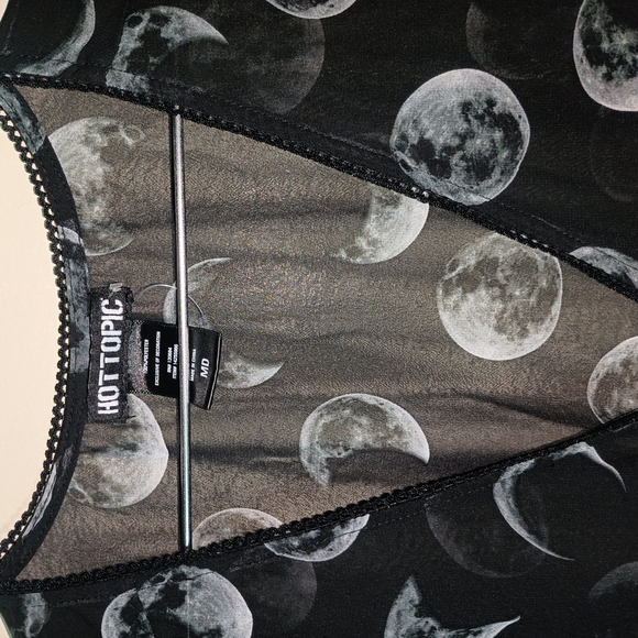 Ht Black Moon Phase Dress - Picture 4 of 8